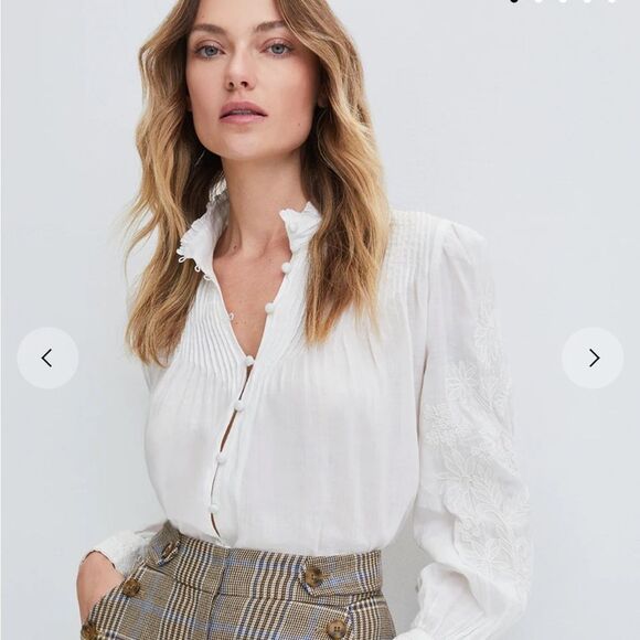 Veronica Beard Tops - NWT Veronica Beard Amandine Blouse - Size 8